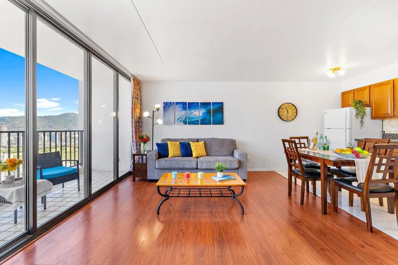 Hawaii Dream Escape, Ocean Views & Free Parking Apartment Honolulu